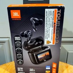🔥JBL Tour Pro 3 True Wireless Noise-canceling Earphones - Black 🔥$150 Firm On Price,AUTENTIC JBL