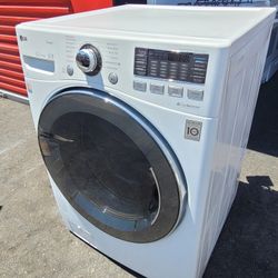 LG Front Loading Washer With Turbo Wash And Steam 