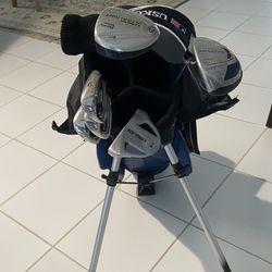 Kids Golf Clubs And Bag