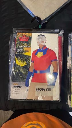 Peacemaker Suicide Squad Halloween Costume Adult Large