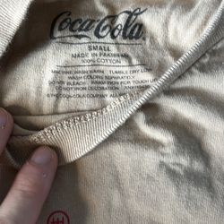 Coca Cola Shop Japanese Brown Shirt