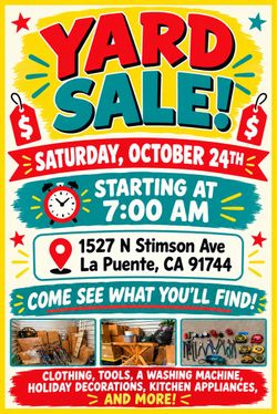 Yard Sale