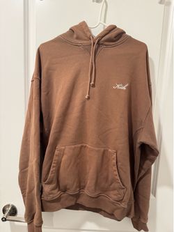 KITH Light brown men's hoodie- Medium