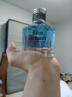Blue armor