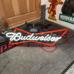 Budweiser Neon Beer Sign