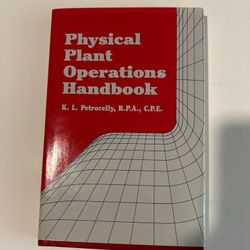 Physical Plant Operations Handbook by K L Petrocelly Hardcover 1988 engineering