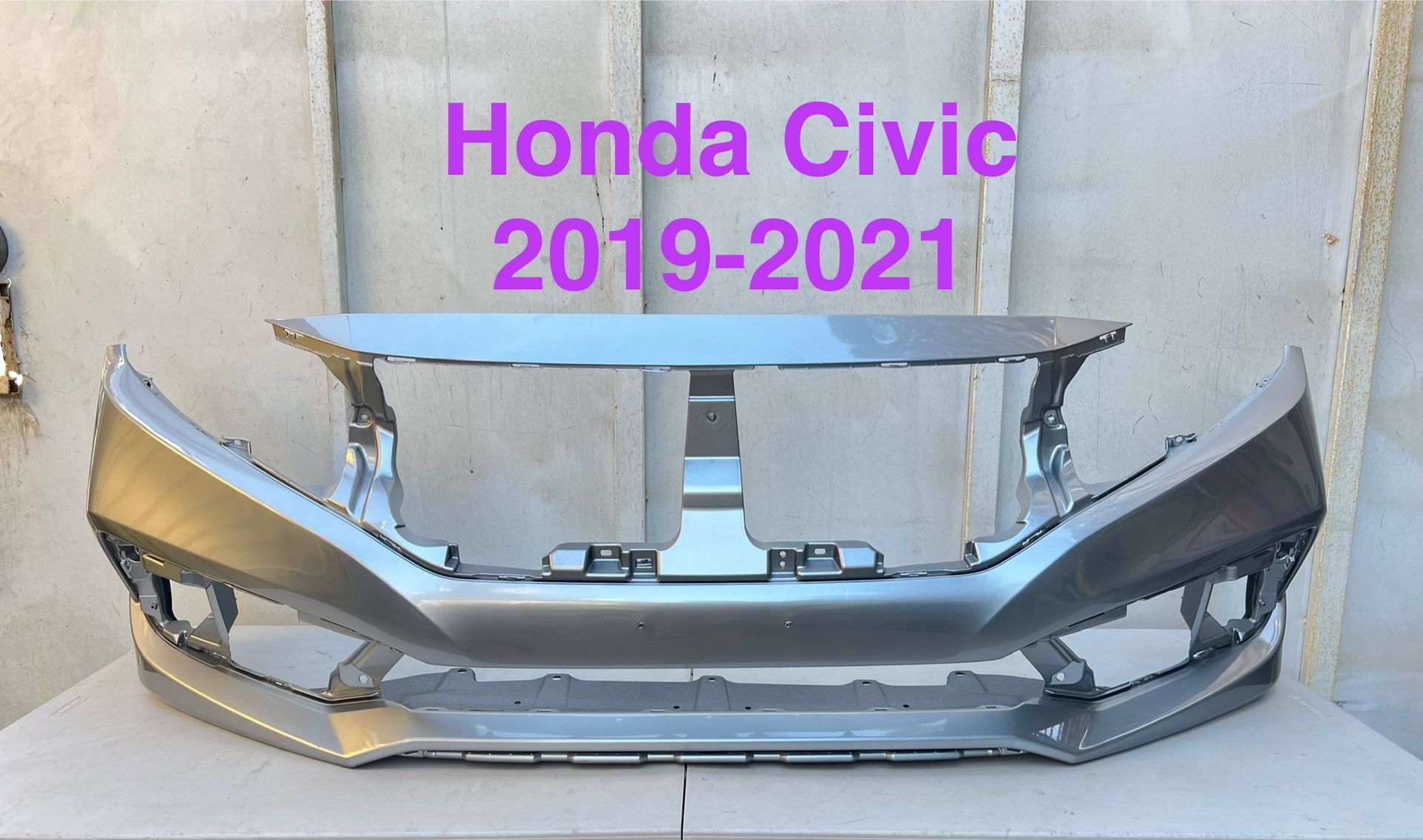 2019-2021 Honda Civic Front Bumper OEM