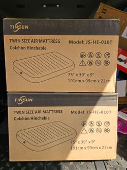 New Twin air mattress