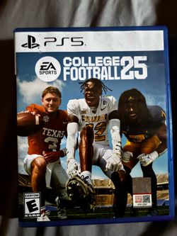 Ps5 video game NCAA 26