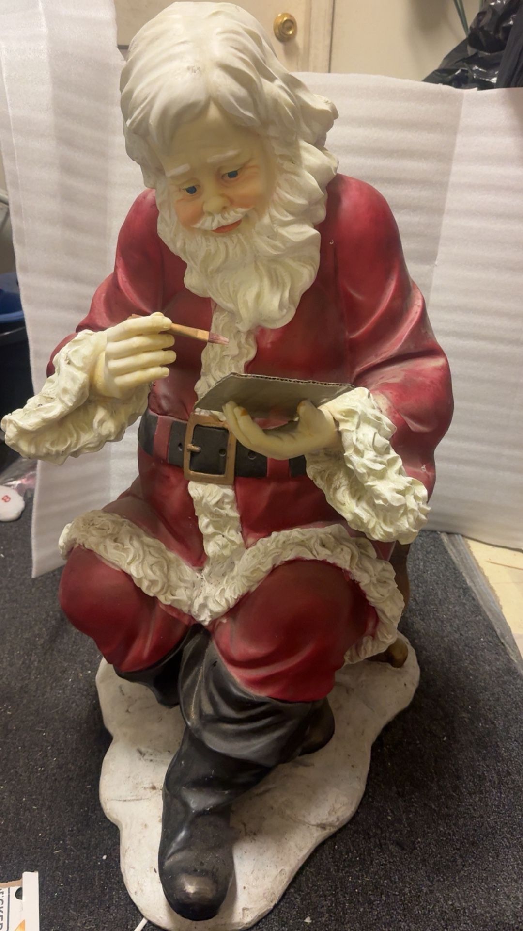 Vintage Santa Claus Statue
