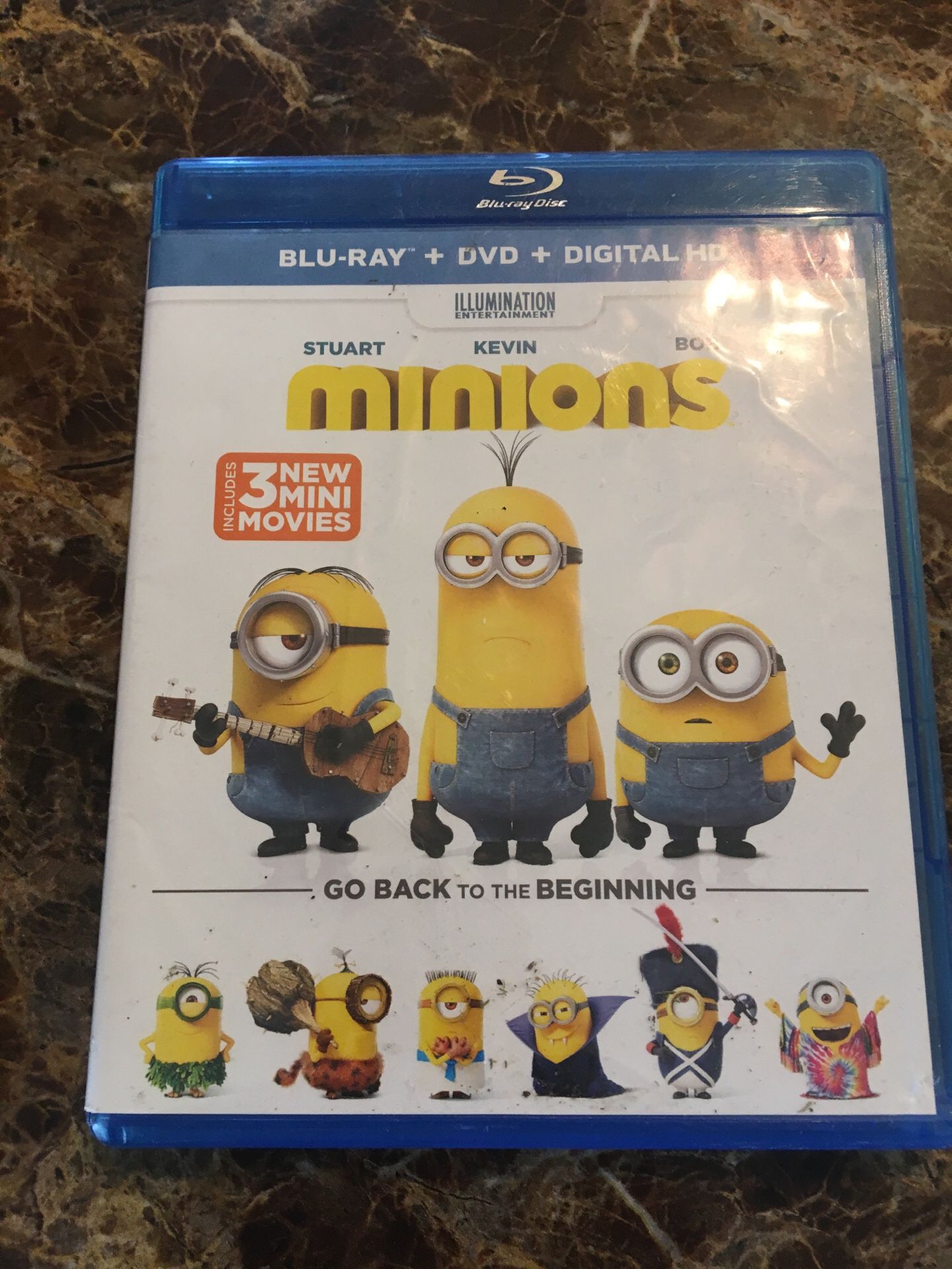 Minions Brand New Packaging
