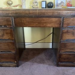 Vintage wood Desk