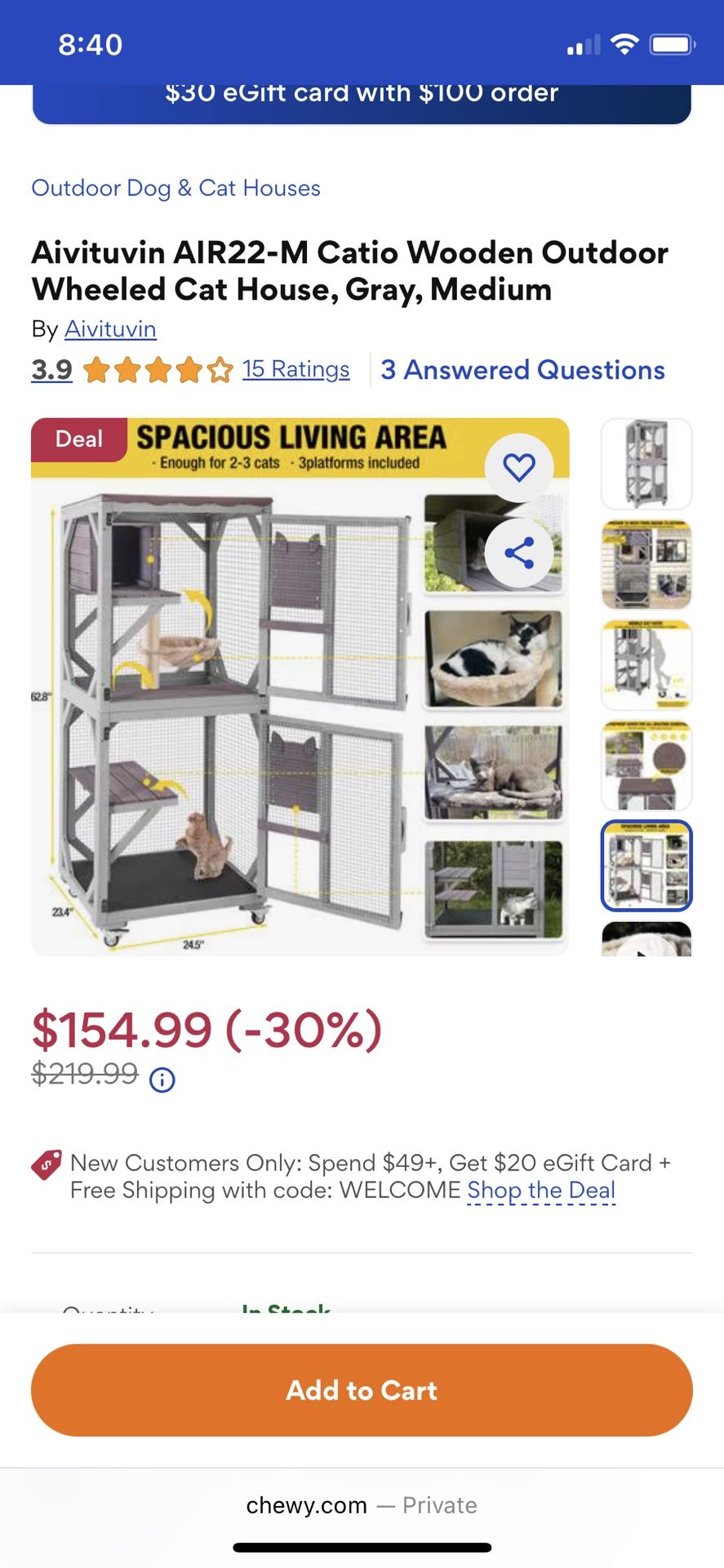 Cat Hut Tower House Indoor Or Out Door