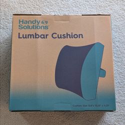 New Lumbar Cushion Memory Foam Support Pillow Handy Solutions