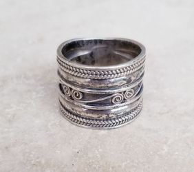 Vintage Silver Tone Ring