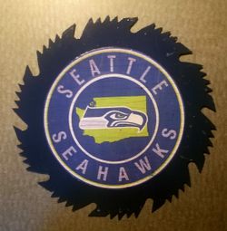 Seattle Seahawks Decorative Saw Blade