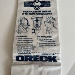 Oreck Vacuum Bags