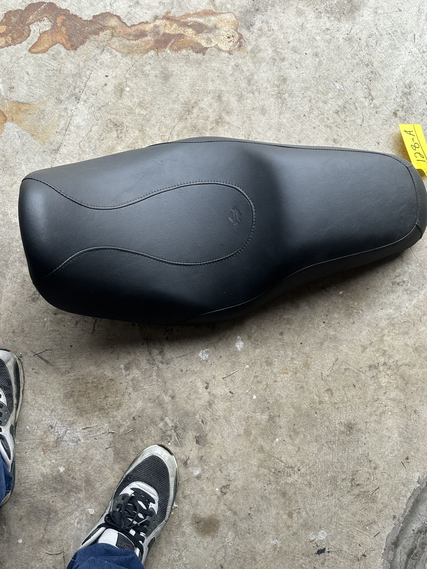 Motorcycle Seat For A Harley Davidson