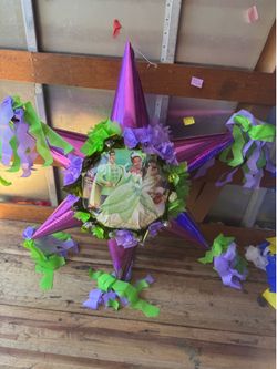 Princess and the frog bola piñata