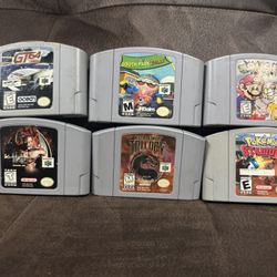 Nintendo 64 N64 Games $15