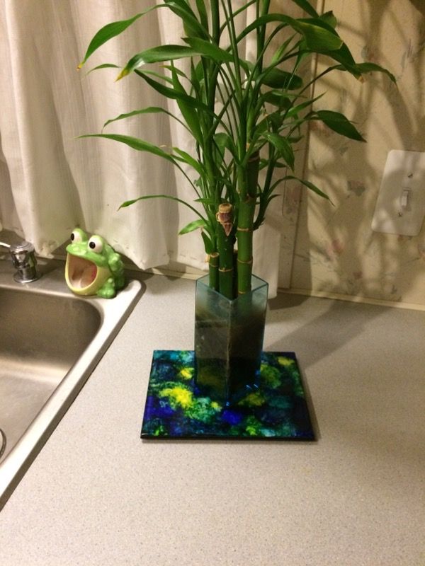 Ceramic Tile Trivet/spoon rest