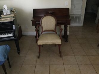 Antique upholstered chair