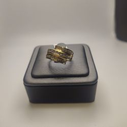 14k 1.86 Ctw Princess Cut Diamond Ring