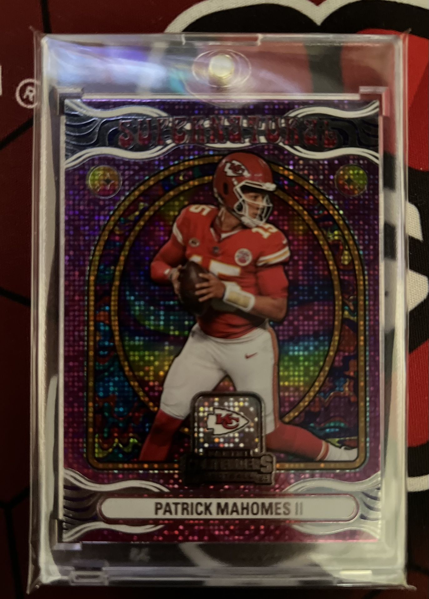 2024 Panini Contenders Patrick mahomes Supernatural Sparkle