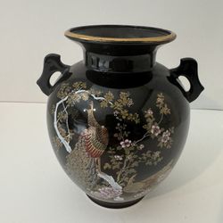 MidCentury Japanese Lacquerware Vase