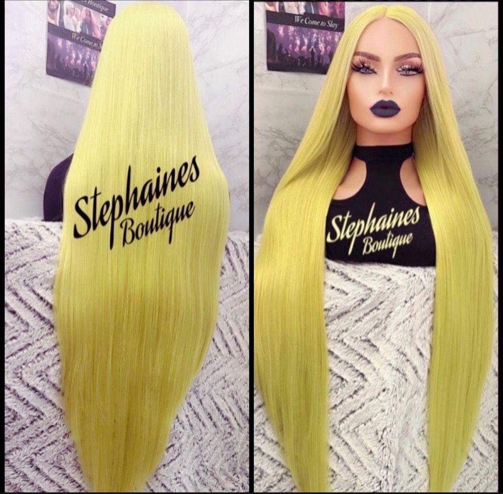 Human Hair Blended Lace Front Wig