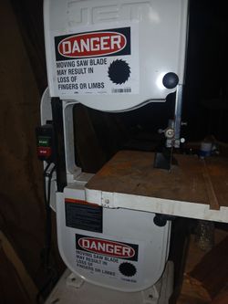 14" like new band saw JET
