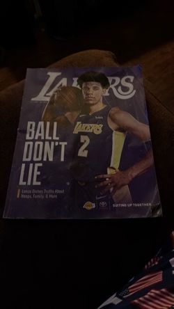LA Lakers Lonzo Ball Magazine