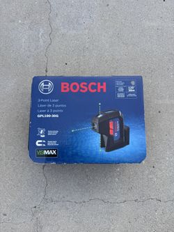 Bosch 125’ 3 Point Laser