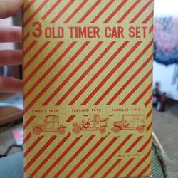 3 Old Timer Car Set
