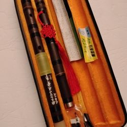 Asian Flute W/Case