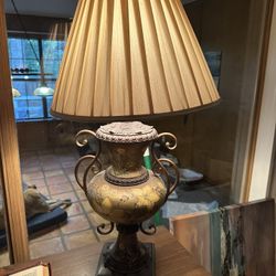 Antique Looking French Lamp