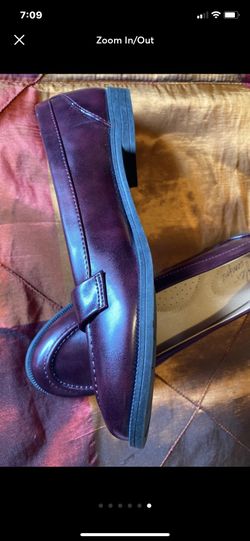 Zapato size 8 confortable color tinto
