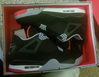 Air Jordan Bred 4 Size 10