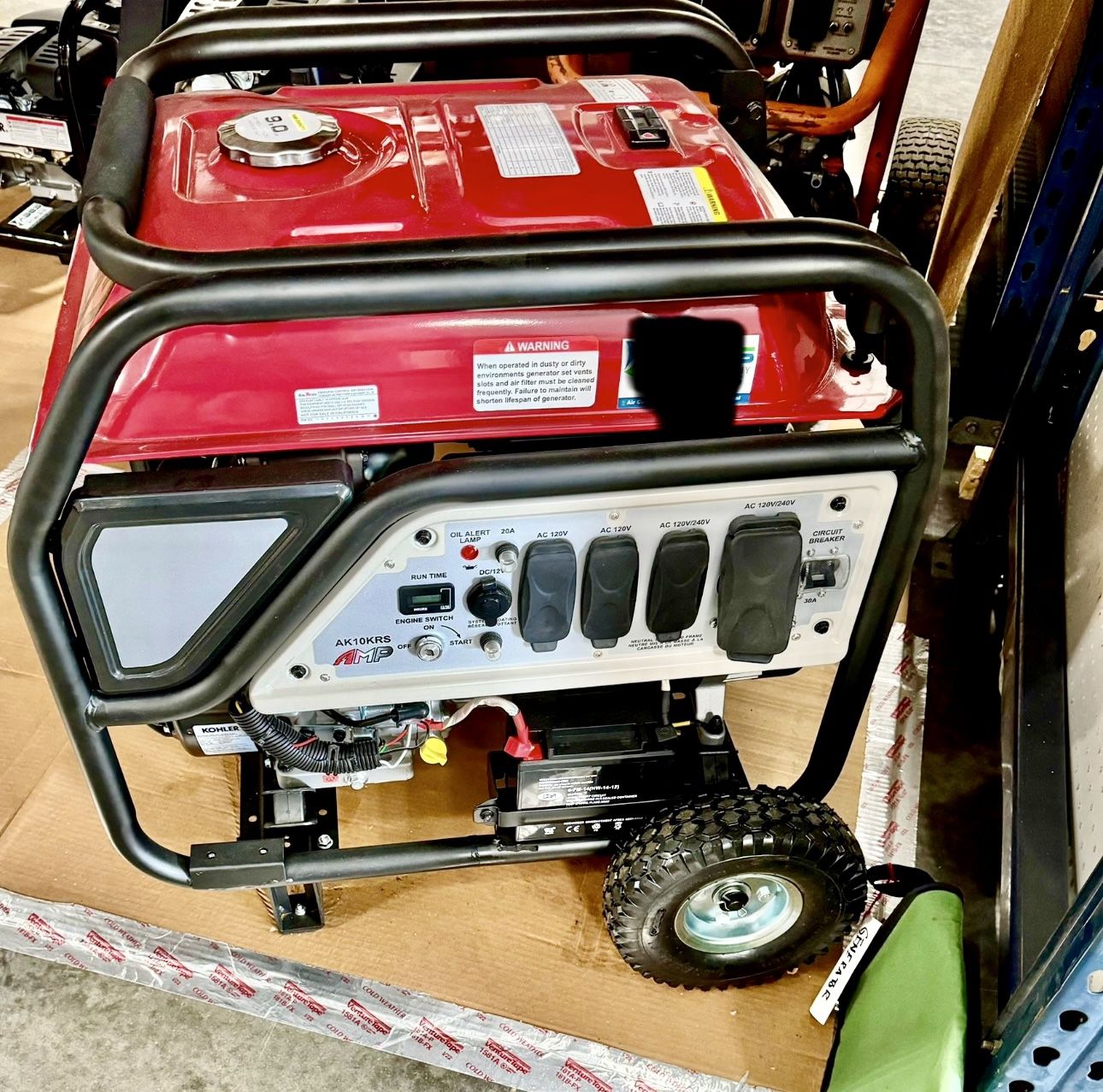 Kohler AK10KRS 10,000 Watt Gas Generator