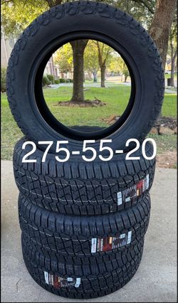4 new 275-55-20 at