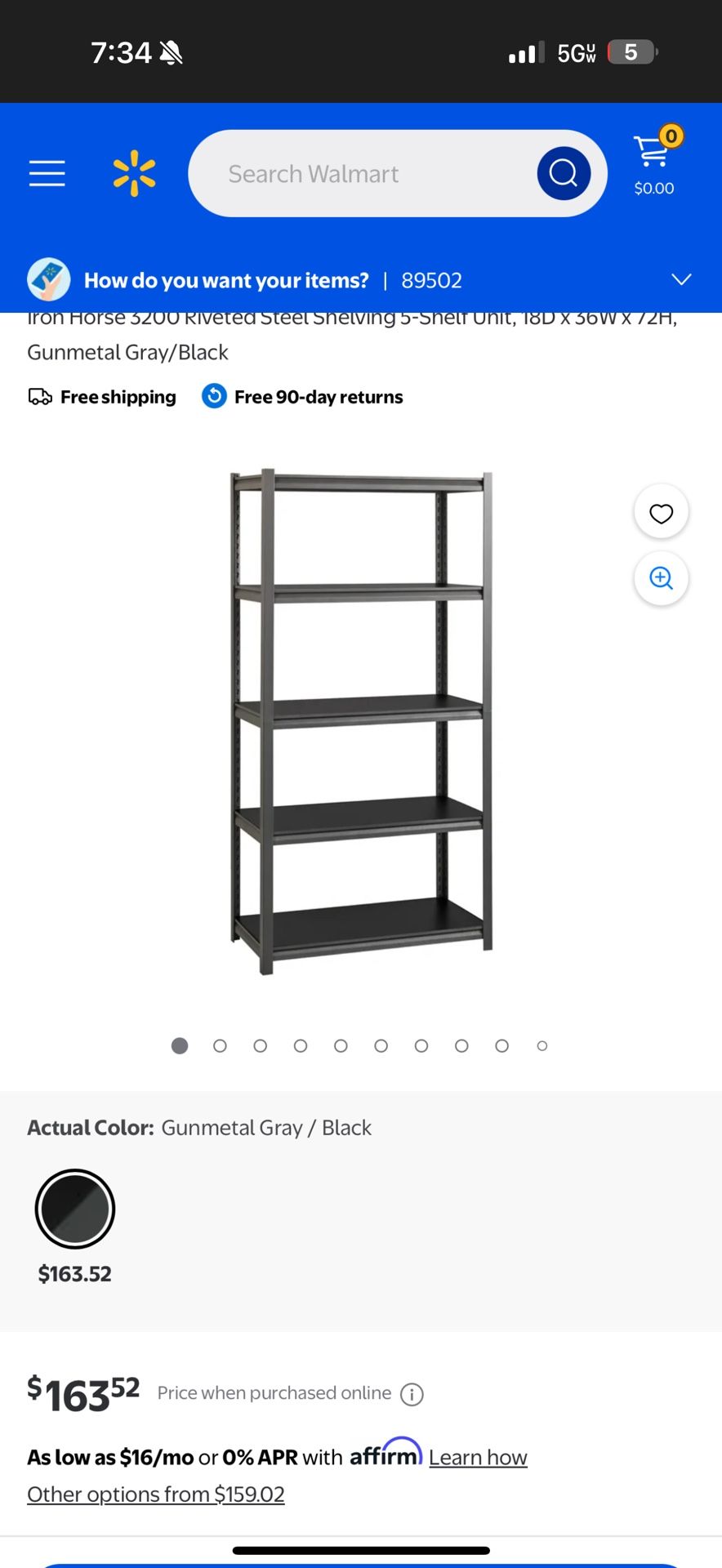 Shelves / Metal Rack
