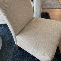 2 Upholstered Chairs From Ikea