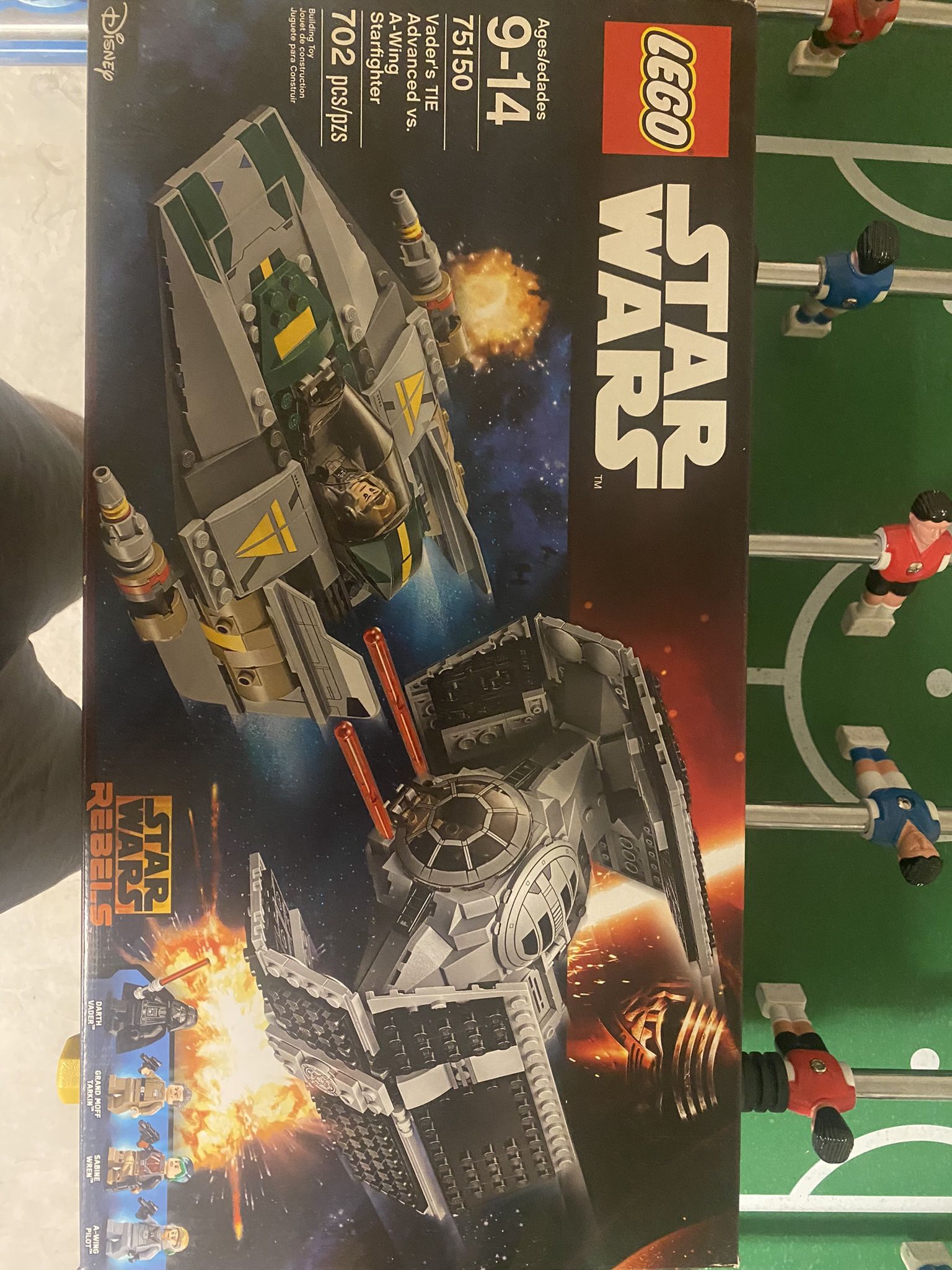 Vader’s TIE Advanced Vs. A-Wing Starfighter LEGO