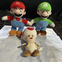 Mario Plushees