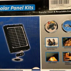 BL8000 8000mAh Solar Panel With Battery Kit 12v/9v/6v- Outdoor Waterproof