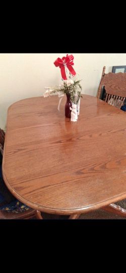 Oak Table, No Chairs
