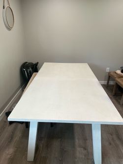 White table