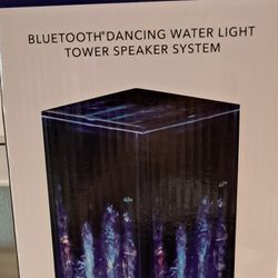 Bluetooth Dancing Water & Light Tower Speaker
