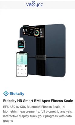 NEW Etekcity Bluetooth Scale & Body Fat % Monitor