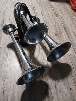 Train Horn Airhorn Kit With 200 Psi Compressor 